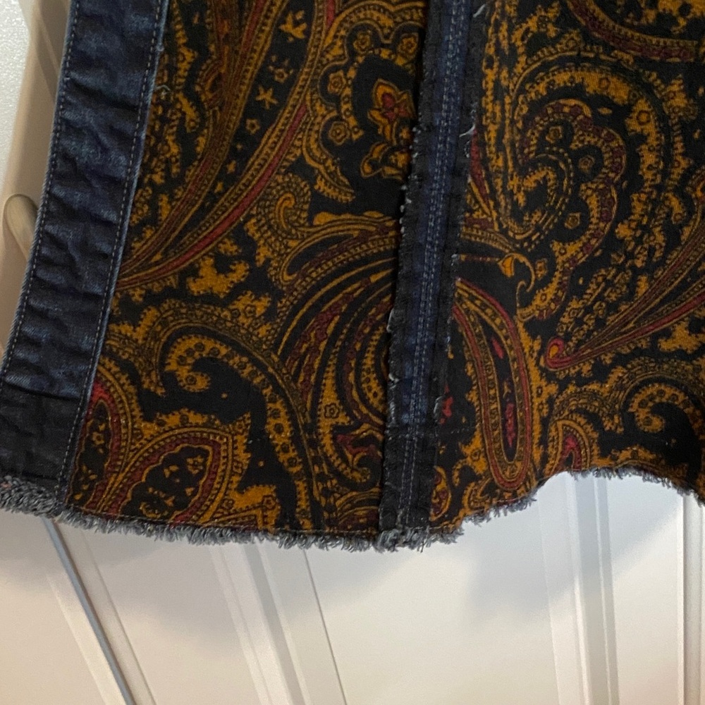 Elegant Dark Denim Trench Coat - Picture 6 of 12